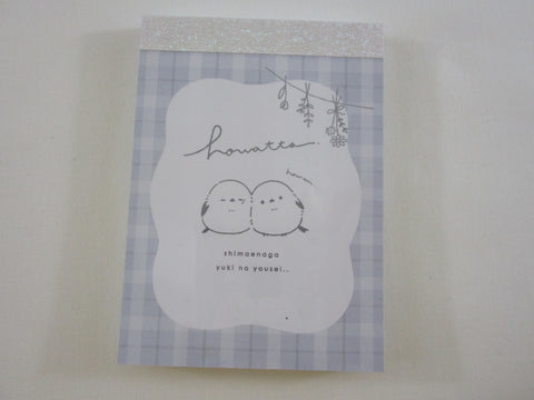Cute Kawaii Bird howatto Mini Notepad / Memo Pad - Stationery Designer Paper Collection