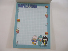 Cute Kawaii Sanrio Hapidanbui Badtz Keroppi Pochacco Pekkle Tuxedosam Good Food Foodies Mini Notepad / Memo Pad - A - Stationery Designer Paper Collection