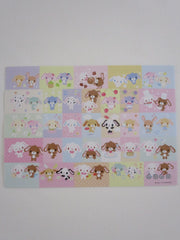 Rare ❤︎ *ੈ✩‧₊˚ Collectible ✿ Gift - Cute Kawaii Sanrio Sticker Sheet - D - Sugar Bunnies 2010 - for Journal Planner Craft Agenda Diary Project Gift Favorite