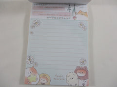 Cute Kawaii Crux Bakery Shop 4 x 6 Inch Notepad / Memo Pad - Stationery Designer Paper Collection