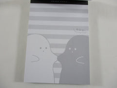 Cute Kawaii Q-Lia Ghost Obake Chan 4 x 6 Inch Notepad / Memo Pad - Stationery Designer Paper Collection