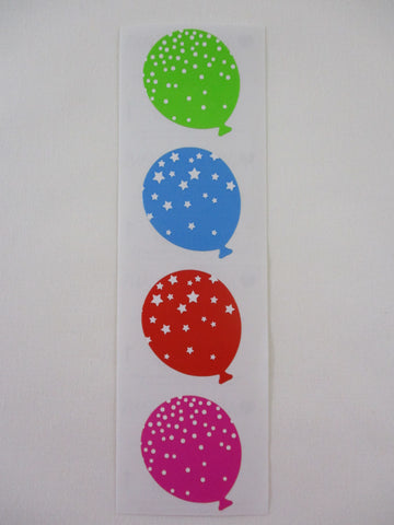 Mrs Grossman Balloon Sticker Sheet / Module - Vintage & Collectible - Stationery Journal Scrapbook Diary Notebook Planner Schedule Gift