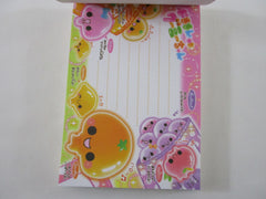 Cute Kawaii HTF Vintage Collectible Crux Candies 4 x 6 Inch Notepad / Memo Pad - Stationery Designer Paper Collection