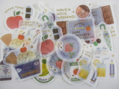 Cute Kawaii Papier Platz Flake Stickers Sack - Fruit Sweet Small things - for Journal Agenda Planner Scrapbooking Craft