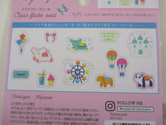 Cute Kawaii World Craft Flake Stickers Sack - Park Playground - for Journal Agenda Planner Scrapbooking Craft