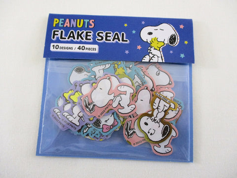 Cute Kawaii Peanuts Snoopy Dog Stickers Sack - for Journal Planner Agenda Craft Scrapbook Diary Gift