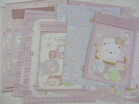 Cute Kawaii San-X Sumikko Gurashi Cafe Letter Sets - Writing Paper Envelope Stationery Penpal