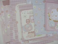 Cute Kawaii San-X Sumikko Gurashi Cafe Letter Sets - Writing Paper Envelope Stationery Penpal