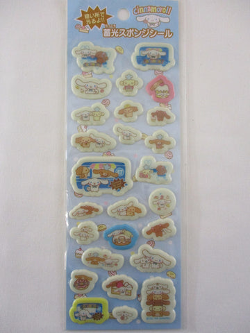 Vintage Rare ❤︎ *ੈ✩‧₊˚ Collectible ✿ Gift - Cute Kawaii Sanrio Sticker Sheet - Cinnamoroll 2005 C - for Journal Planner Craft Agenda Diary Project Gift Favorite