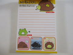 Cute Kawaii HTF Vintage Rare Collectible Kamio Hedgehog 4 x 6 Inch Notepad / Memo Pad - Stationery Designer Paper Collection