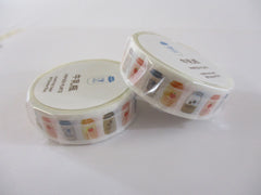 Cute Kawaii Papier Platz Washi / Masking Deco Tape - Milk Dairy Healthy Morning Breakfast Kids Baby - for Diary Journal Planner Craft Schedule Agenda Scrapbook Gift