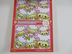 Cute Kawaii HTF Collectible Rare Q-lia Lamb Kids 4 x 6 Inch Notepad / Memo Pad - Stationery Designer Paper Collection