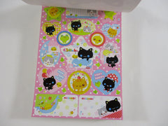 Cute Kawaii HTF Vintage Collectible Kamio Cat 4 x 6 Inch Notepad / Memo Pad - Stationery Designer Paper Collection
