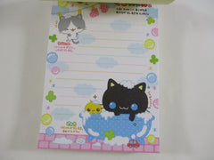 Cute Kawaii HTF Vintage Collectible Kamio Cat 4 x 6 Inch Notepad / Memo Pad - Stationery Designer Paper Collection