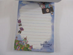 Rare ❤︎ Vintage *ੈ✩‧₊˚ Collectible ✿ Gift - Cute Kawaii San-X Sentimental Circus 4 x 6 Inch Notepad / Memo Pad - Journal Diary Stationery Designer Paper Collection