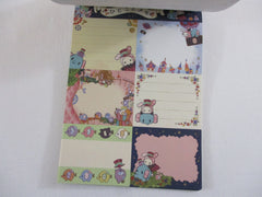 Rare ❤︎ Vintage *ੈ✩‧₊˚ Collectible ✿ Gift - Cute Kawaii San-X Sentimental Circus 4 x 6 Inch Notepad / Memo Pad - Journal Diary Stationery Designer Paper Collection