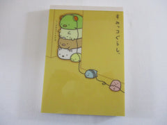 Rare ❤︎ Vintage *ੈ✩‧₊˚ Collectible ✿ Gift - Cute Kawaii San-X Sumikko Gurashi Music 4 x 6 Inch Notepad / Memo Pad Diary Journal - Stationery Designer Paper Collection 2013