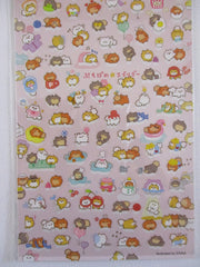 Cute Kawaii Mind Wave Ori Animal Popcorn Dog Puppies Sticker Sheet - for Journal Planner Craft Diary Gift Schedule