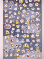 Cute Kawaii Mind Wave Ori Animal Yofukashi Blue Night Sky Dream Stars Ghost Sticker Sheet - for Journal Planner Craft Diary Gift Schedule