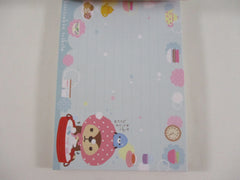 Cute Kawaii Rare HTF Vintage San-X San-X Raccoon Kireizuki 4 x 6 Inch Notepad / Memo Pad - A - Stationery Designer Paper Collection 2010