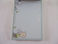 Rare ❤︎ *ੈ✩‧₊˚ Collectible ✿ Gift - Cute Kawaii Peanuts Snoopy & Friends 4 x 6 Inch Notepad / Memo Pad Diary Journal - Stationery Designer Paper Collection