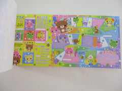 Cute Kawaii HTF Kamio Animals Coupon Style  3.25 x 6.75 Inch Notepad / Memo Pad - Stationery Designer Paper Collection - Vintage HTF