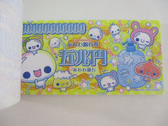 Cute Kawaii HTF Kamio Bubbles Coupon Style  3.25 x 6.75 Inch Notepad / Memo Pad - Stationery Designer Paper Collection - Vintage HTF