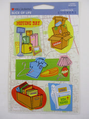 Mrs Grossman 4 x 6.5 Slice of Life - Moving Day Cardstock Sticker Sheet - Vintage & Collectible