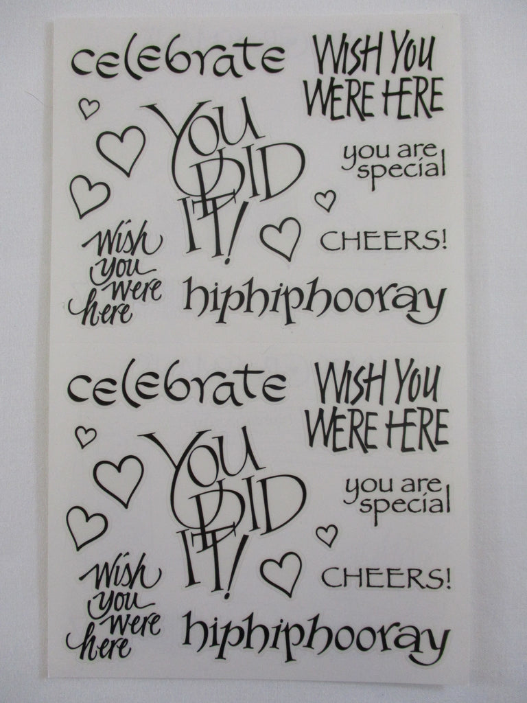 Mrs Grossman 4 x 6.5 You are Special Sticker Sheet - Vintage & Collectible 2004