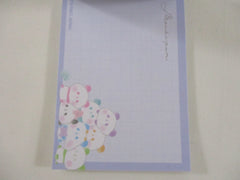 Cute Kawaii Kamio Dreamy Mochipan Panda Mini Notepad / Memo Pad - A - Stationery Designer Writing Paper Collection