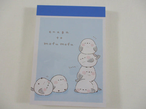 Cute Kawaii Kamio Birds mofu mofu Mini Notepad / Memo Pad - Stationery Designer Writing Paper Collection
