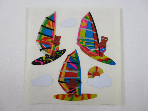 Sandylion Bears Prismatic Sail Sticker Sheet / Module - Vintage & Collectible