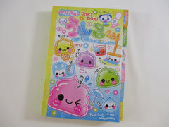 Cute Kawaii HTF Vintage Collectible Q-lia Unko Poop 4 x 6 Inch Notepad / Memo Pad - Stationery Designer Paper Collection