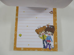 Cute Kawaii HTF Best Friends Forever 4 x 6 Inch Notepad / Memo Pad - Stationery Designer Paper Collection