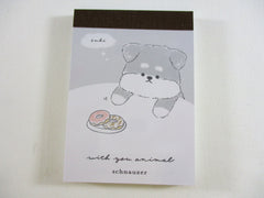 Cute Kawaii Kamio Dog schnauzer Mini Notepad / Memo Pad - Stationery Designer Paper Collection