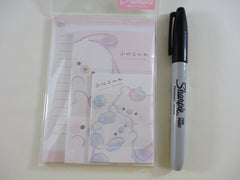 Cute Kawaii Crux Like a dream Motchiri Seals MINI Letter Set Pack - Stationery Writing Gift Note Paper Envelope