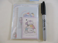 Cute Kawaii Crux Keshikko Seals MINI Letter Set Pack - Stationery Writing Gift Note Paper Envelope