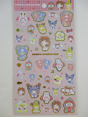 Cute Kawaii Sanrio Characters Large Sticker Sheet 2023 - for Journal Planner Craft Agenda Paper Collectible Scrapbook