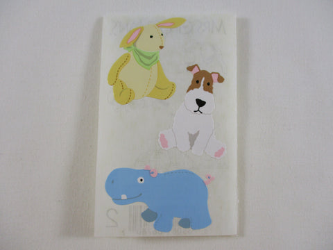 Mrs Grossman Stuffed Animals Sticker Sheet / Module - Vintage & Collectible