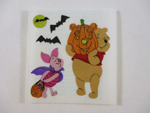 Sandylion Winnie the Pooh Bear Glitter Sticker Sheet / Module - Vintage & Collectible - L