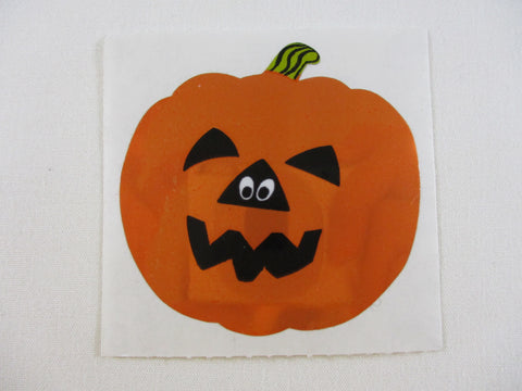 Sandylion Pumpkin Halloween Foil Mylar Sticker Sheet / Module - Vintage & Collectible - Scrapbooking
