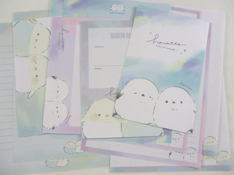 Cute Kawaii Q-Lia Birds howatto Letter Sets - Stationery Writing Paper Envelope Penpal Journal Stationary