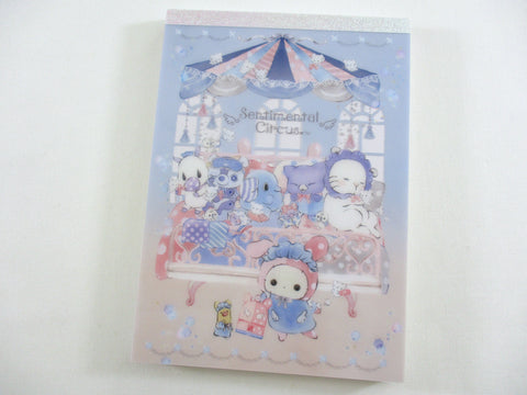 Cute Kawaii San-X Sentimental Circus 4 x 6 Inch Notepad / Memo Pad - 2024 A - Stationery Designer Paper Writing Journal Collection