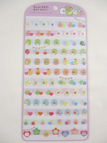 Cute Kawaii San-X Sumikko Gurashi Glitter Sticker Sheet 2023 - A - for Planner Journal Scrapbook Craft