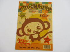 Rare ❤︎ Vintage *ੈ✩‧₊˚ Collectible - Cute Kawaii Chocosuke Monkey Postcard