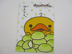 Rare ❤︎ Vintage *ੈ✩‧₊˚ Collectible - Cute Kawaii San-X Kamonohashikamo Duck Postcard B