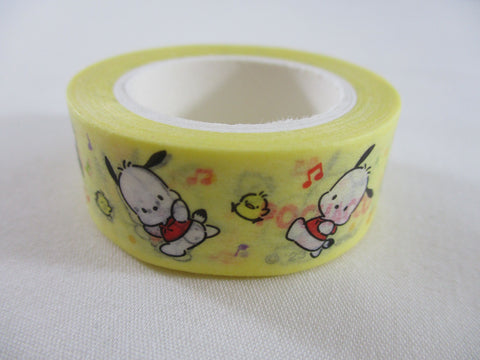 Cute Kawaii Sanrio Pochacco Dog Washi / Masking Deco Tape - C - for Scrapbooking Journal Planner Craft collectible