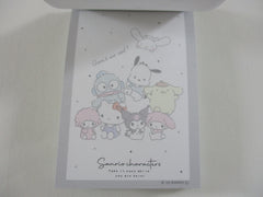 Cute Kawaii Sanrio Characters aren't we cool Mini Notepad / Memo Pad - M - Stationery Designer Paper Collection Collectible preowned