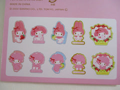 Cute Kawaii Sanrio My Melody Stickers Sack 2022 - Collectible - for Journal Planner Agenda Craft Scrapbook Preowned