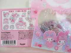 Cute Kawaii Sanrio My Melody Stickers Sack 2019 - Collectible - for Journal Planner Agenda Craft Scrapbook - New Preowned